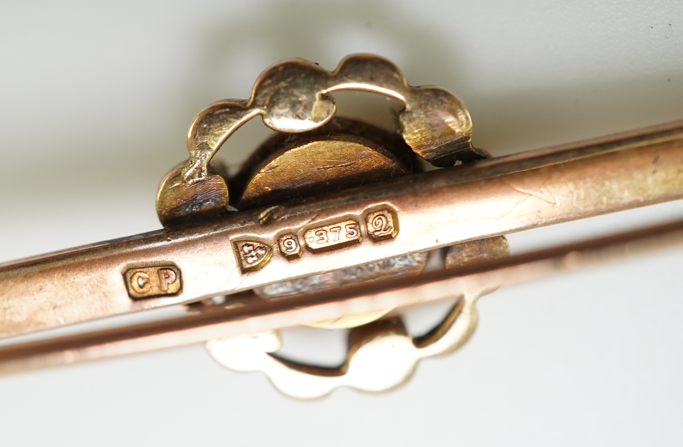 A group of three gem-set brooches, 19th/early 20th century